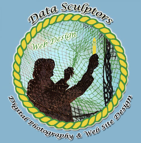 Data Sculptors web site design, Astoria & Eugene, Oregon